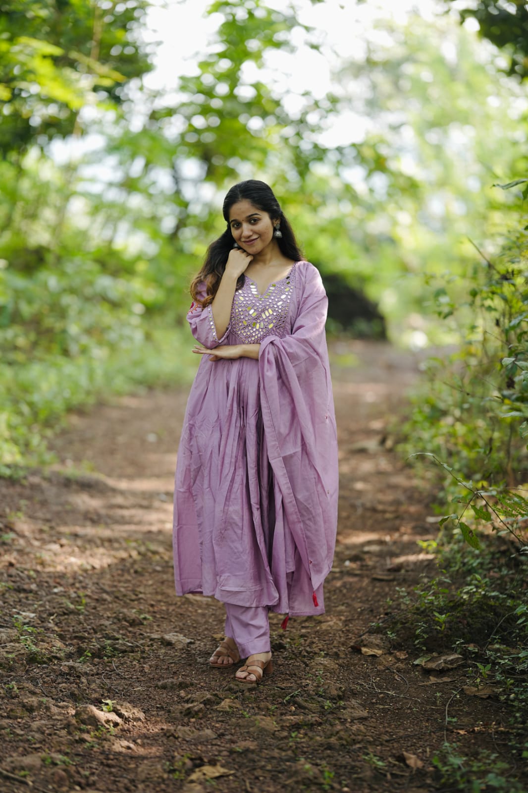 Kurti pent duppata set